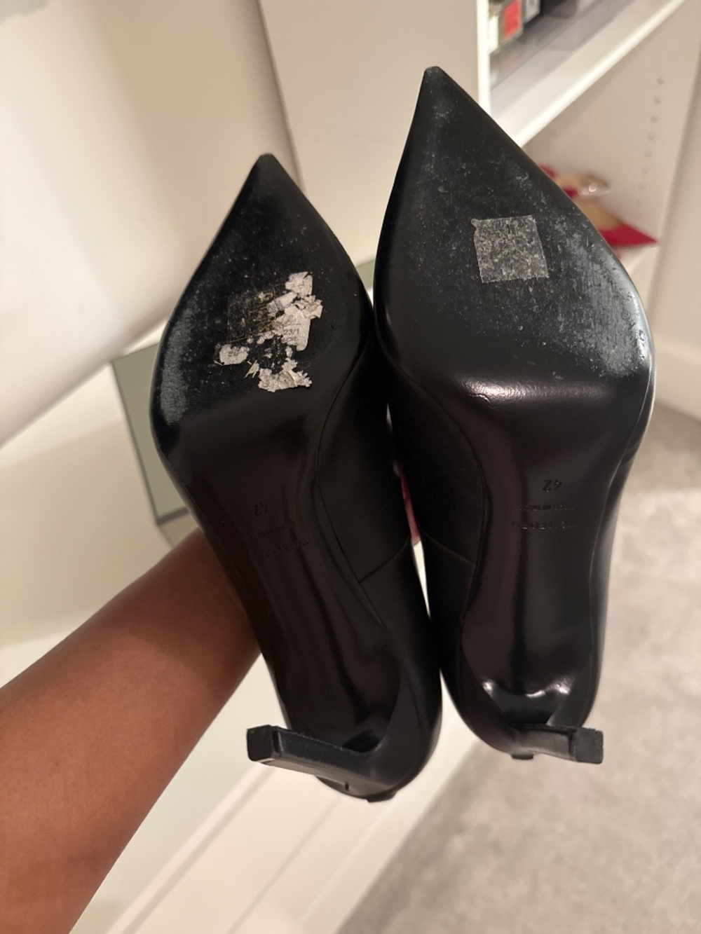 TOM FORD T Screw 105 leather pumps - Picture 8 of 9